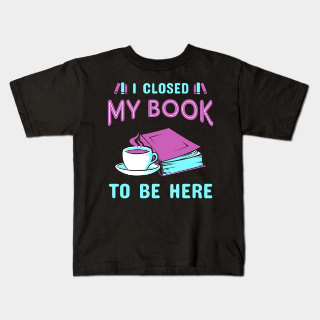 Book Nerd Confession Kids T-Shirt by KsuAnn